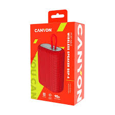 Canyon Bluetooth Speaker Bsp-4 Red